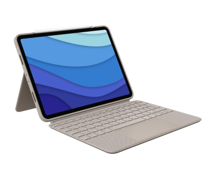 Etui do tableta Logitech Combo Touch iPad Pro 11" (1., 2., 3 i 4 gen) piaskowy